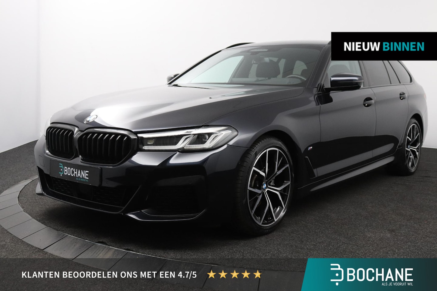 BMW 5-serie Touring - 520i High Executive Edition | M-Sport | Leder | NL Auto | - AutoWereld.nl