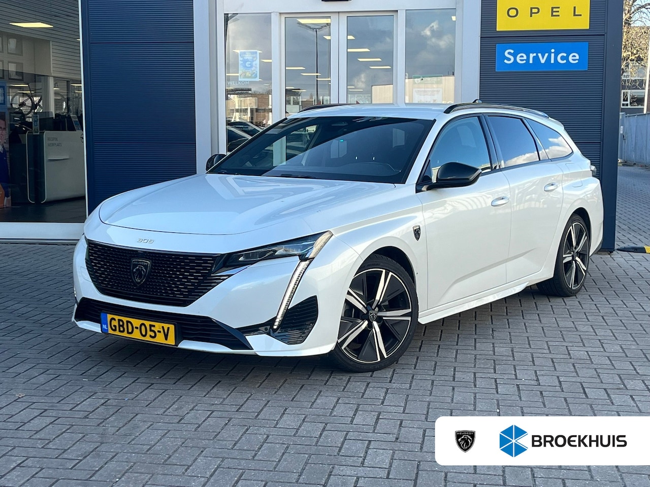 Peugeot 308 SW - 1.6 HYbrid 180 GT Pack Business 360 Camera | ADAP CRUISE | ALCANTARA |  | Elektrische rame - AutoWereld.nl