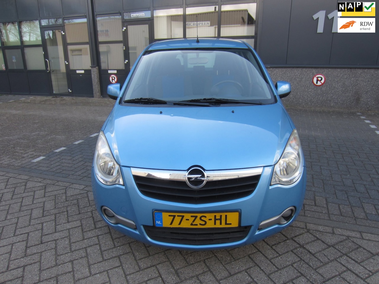 Opel Agila - 1.2 Enjoy 2008 Airco 157.000KM NAP! APK! - AutoWereld.nl