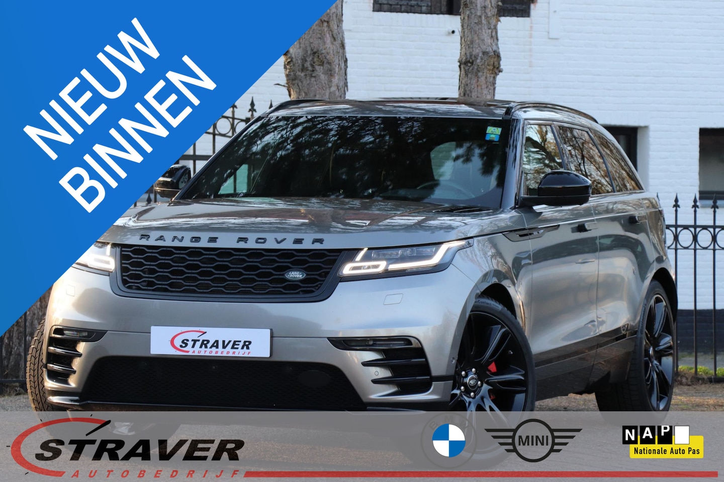 Land Rover Range Rover Velar - 3.0 V6 AWD R-Dynamic SE |Head-up |360° |Trekhaak |Stuurwielverwarming - AutoWereld.nl