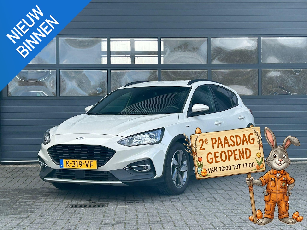 Ford Focus - 1.0 ECOBOOST HYBRID ACTIVE X BUSINESS I WINTERPAKKET I CLIMATE CONTROL I P-CAMERA I ADAPTI - AutoWereld.nl