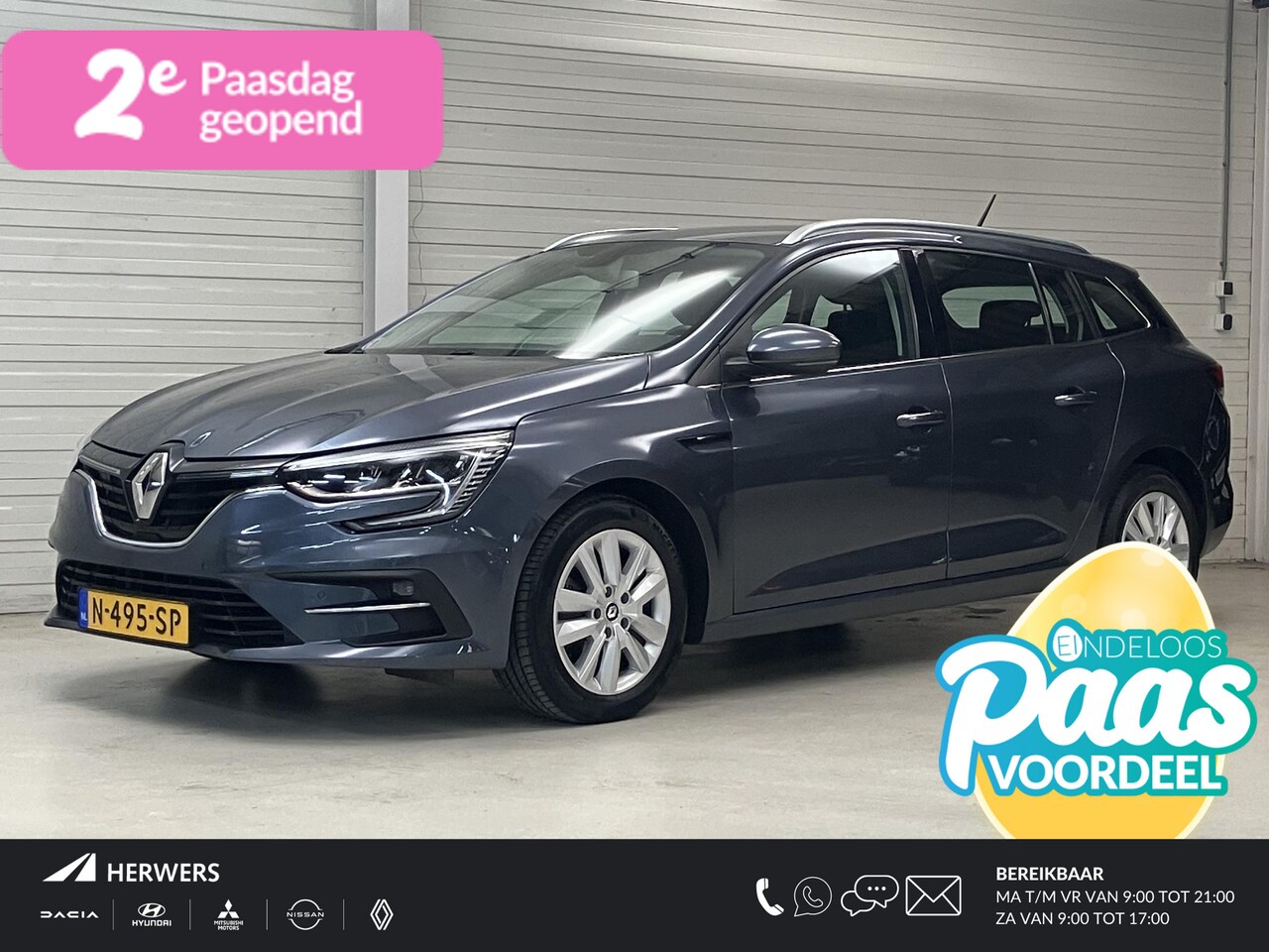 Renault Mégane Estate - 1.3 TCe Business Zen / Eerste Eigenaar / Dealer Onderhouden / Trekhaak 1700 KG / Camera / - AutoWereld.nl
