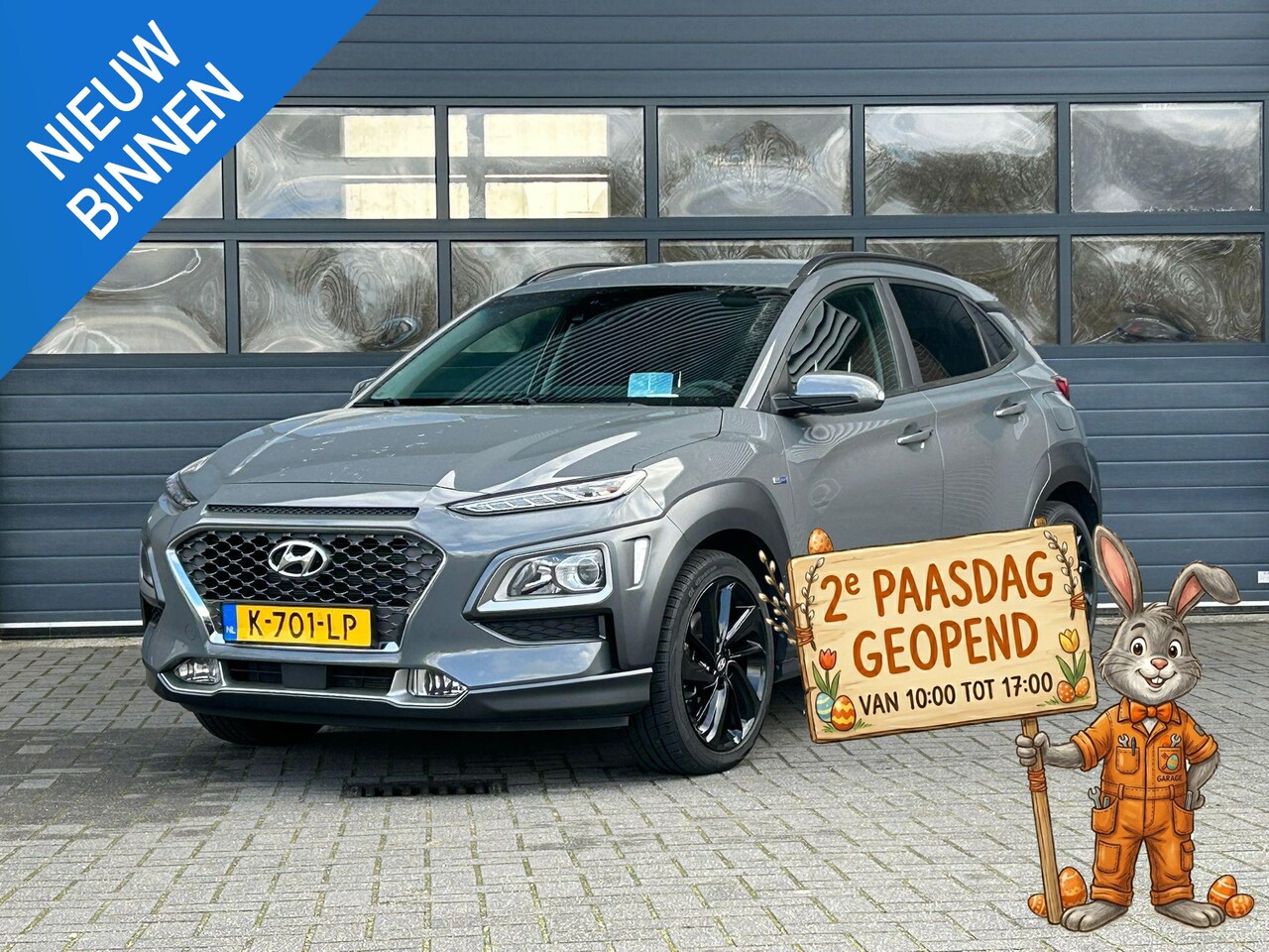 Hyundai Kona - 1.6 GDI HEV FASHION I AUTOMAAT I TREKHAAK I CLIMATE CONTROL I P-CAMERA - AutoWereld.nl