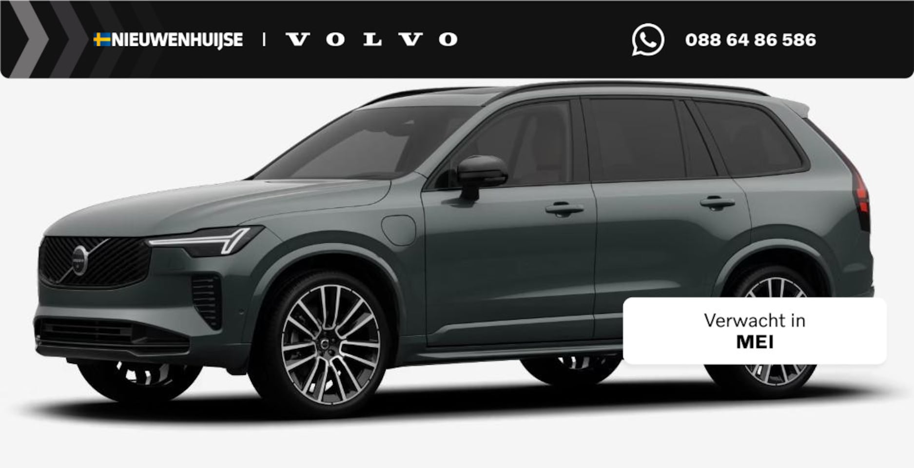 Volvo XC90 - 2.0 T8 Plug-in hybrid AWD Ultra Dark Executive Executive | Luchtvering | Gelaagd Glas | Bo - AutoWereld.nl