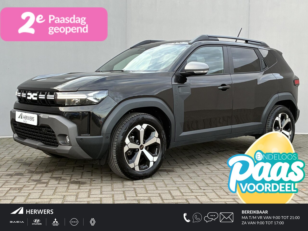 Dacia Duster - 1.6 Hybrid 140 Journey / Fabrieksgarantie tot 04-2028 / Pack parking / Pack Winter / Draad - AutoWereld.nl