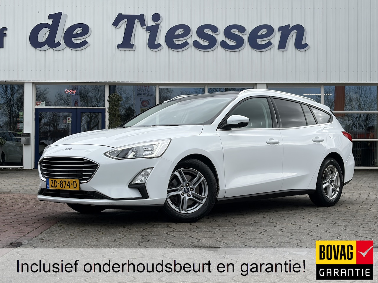 Ford Focus Wagon - 1.0 EcoBoost Trend Edition Business PDC, Pano, Carplay, Rijklaar met beurt & garantie! - AutoWereld.nl