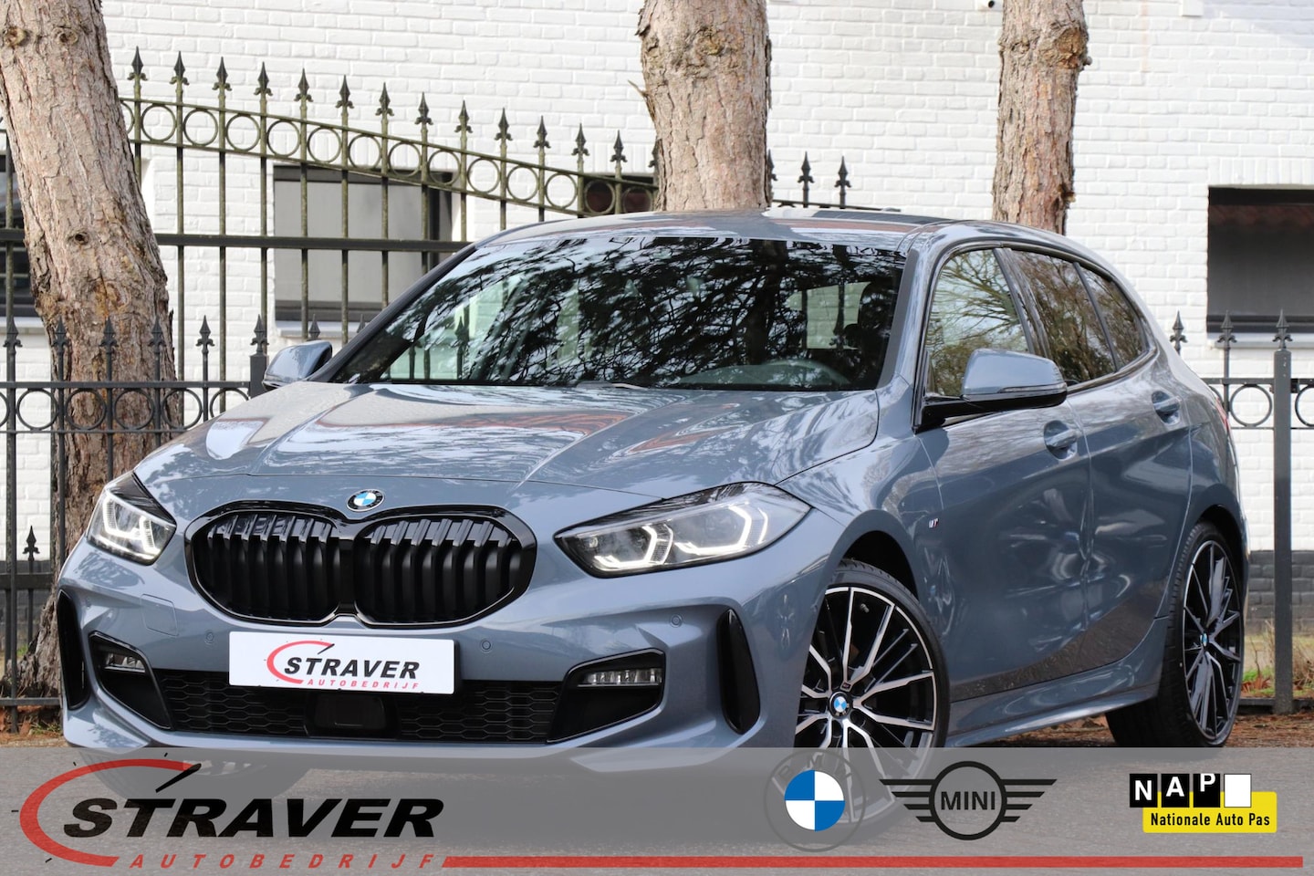 BMW 1-serie - 118i |M-Sport |Harman/Kardon |Stuurwielverwarming |Adaptieve cruise control |Trekhaak - AutoWereld.nl