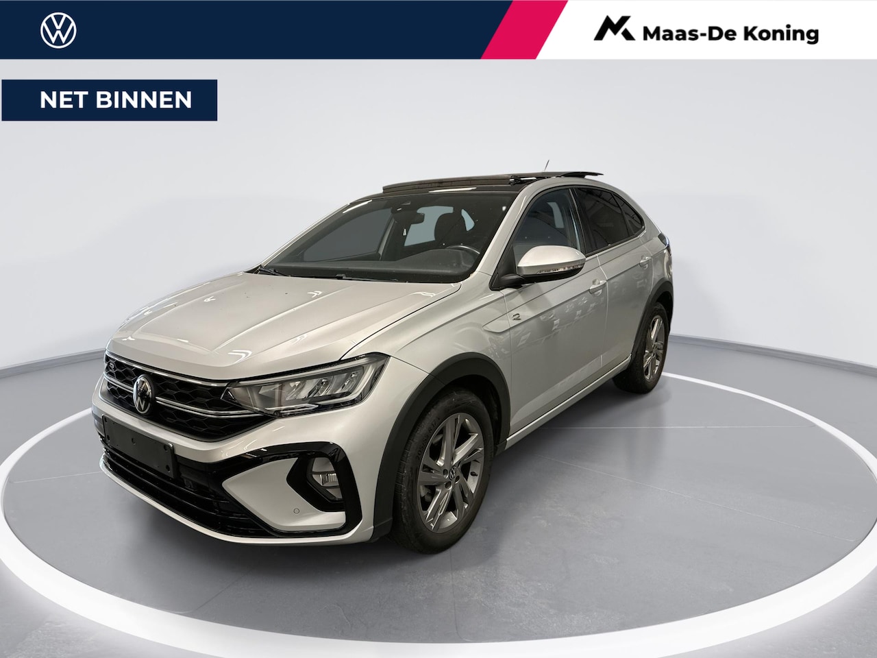 Volkswagen Taigo - 1.0 TSI 115pk DSG R-Line · Panoramadak · Apple/Android Car Play · P-Sensoren · Getint Glas - AutoWereld.nl