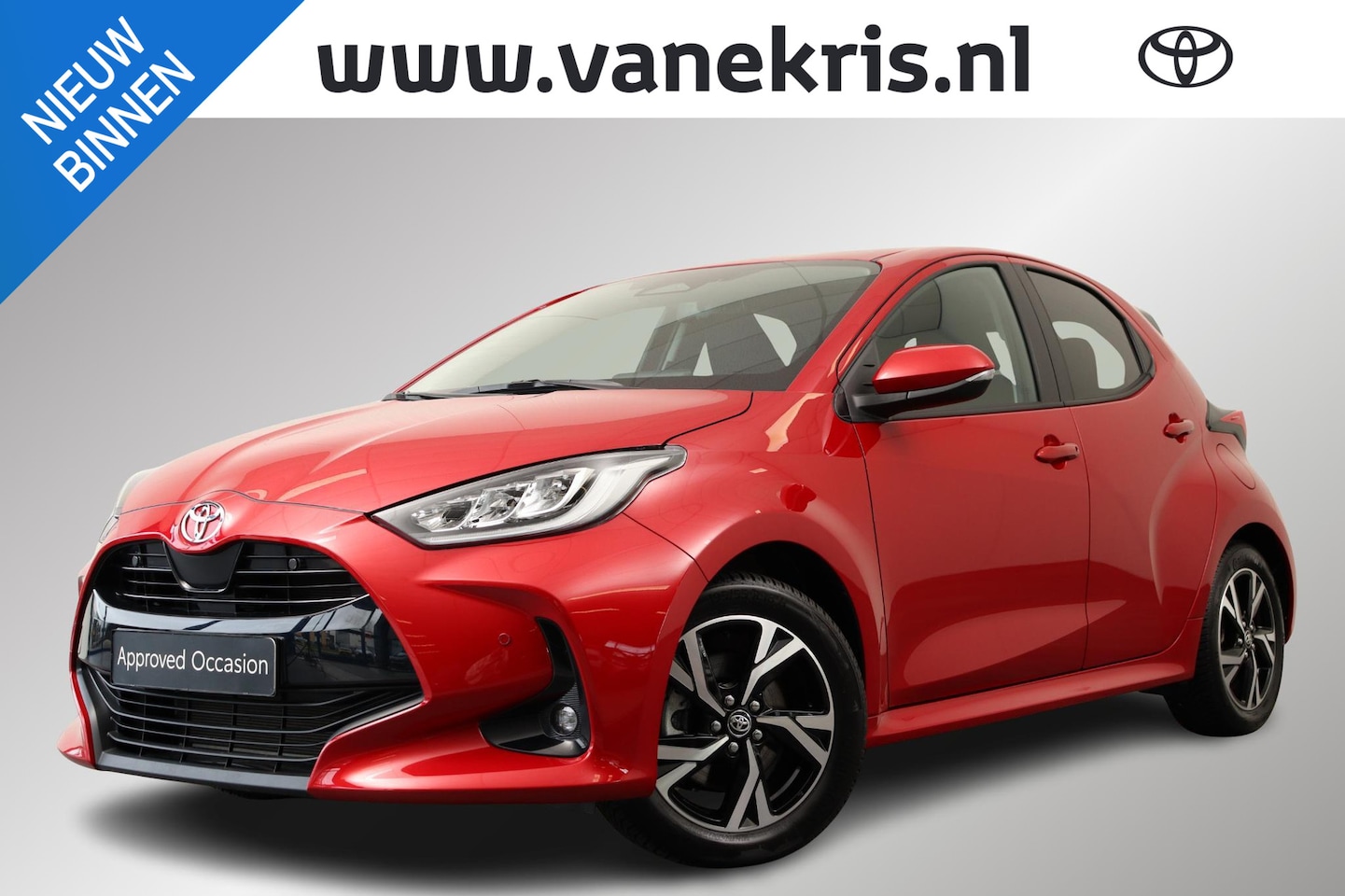Toyota Yaris - 1.5 Hybrid 115 Dynamic 1.5 Hybrid 115 Dynamic, Comfort Pack Parkeersensoren - AutoWereld.nl