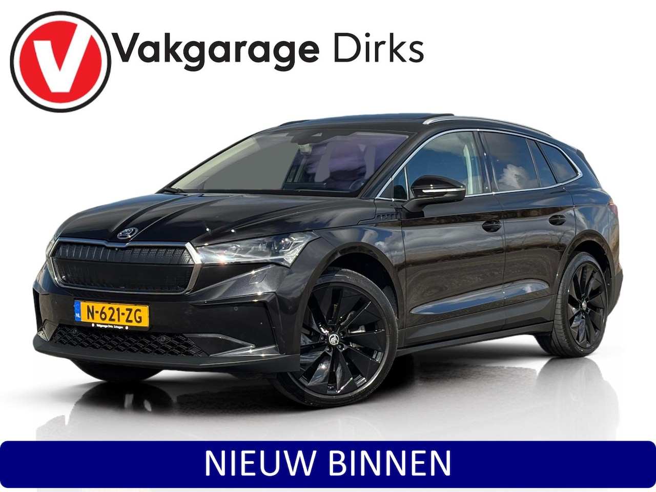 Skoda Enyaq iV - 80 204 PK ✅ Leder ✅ Pano ✅ 360CAM ✅ Matrix LED - AutoWereld.nl