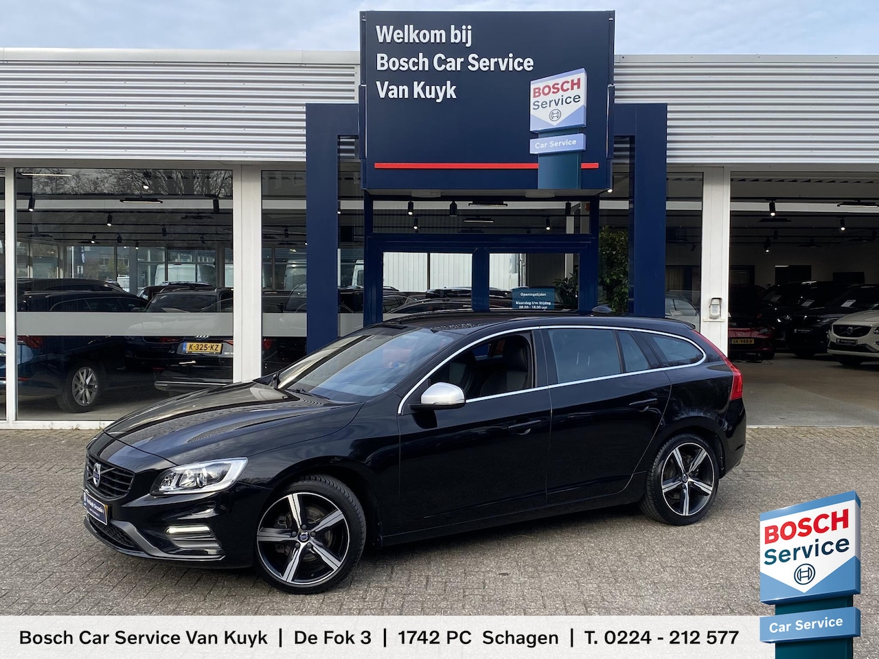Volvo V60 - 2.0 T4 Business Sport / NL-Auto / 190 PK / Dealer-Onderhouden / Standkachel / Cruise-Contr - AutoWereld.nl