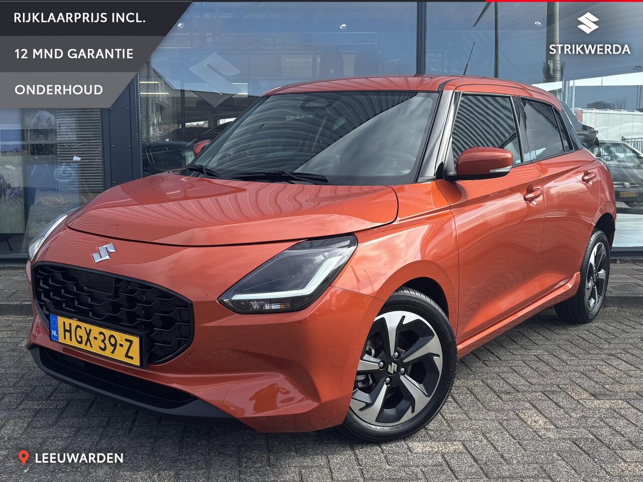 Suzuki Swift - 1.2 Style Smart Hybrid Automaat Carplay/Navi/Clima - AutoWereld.nl