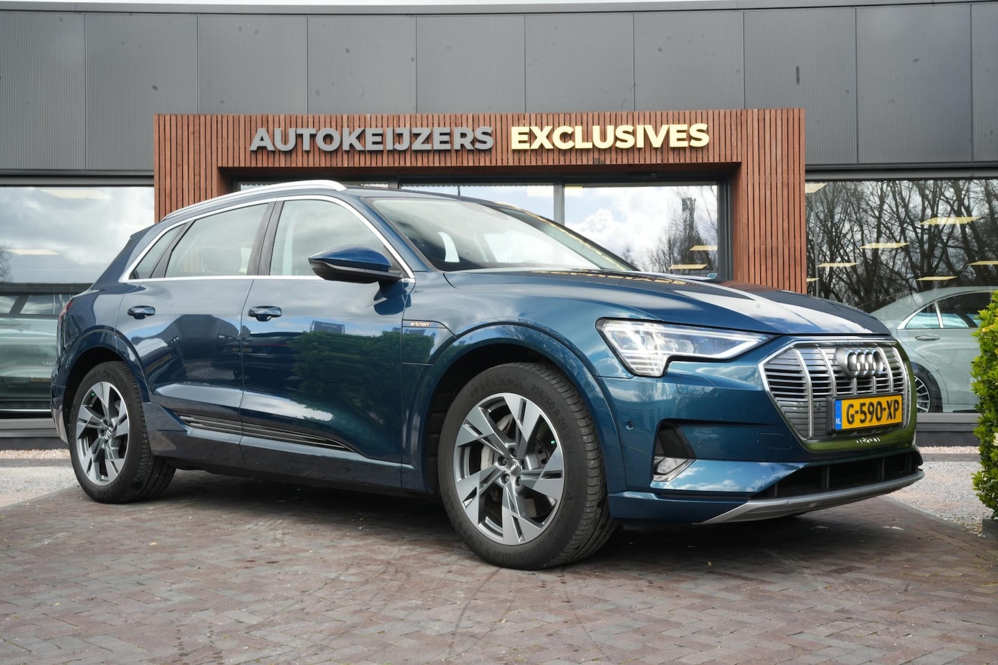Audi e-tron - e-tron 50 quattro Launch edition plus 71 kWh Panoramadak Adaptieve Cruise Leer Memory PDC - AutoWereld.nl