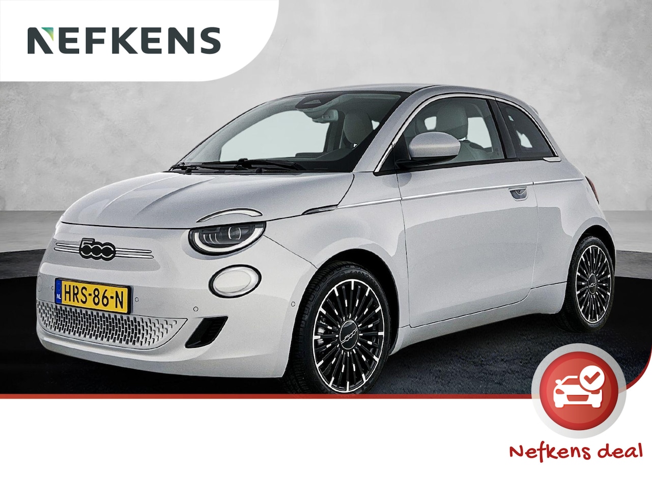 Fiat 500 - La Prima 42 kWh 118pk Automaat | Navigatie | Adaptieve Cruise Control | Stoelverwarming | - AutoWereld.nl