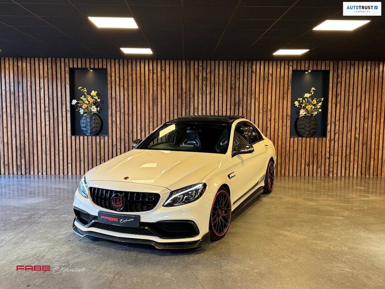 Mercedes-Benz C-klasse - AMG 63 S Edition 1 / Brabus / Burmester / Memory / Pano / Rechts gestuurd - AutoWereld.nl