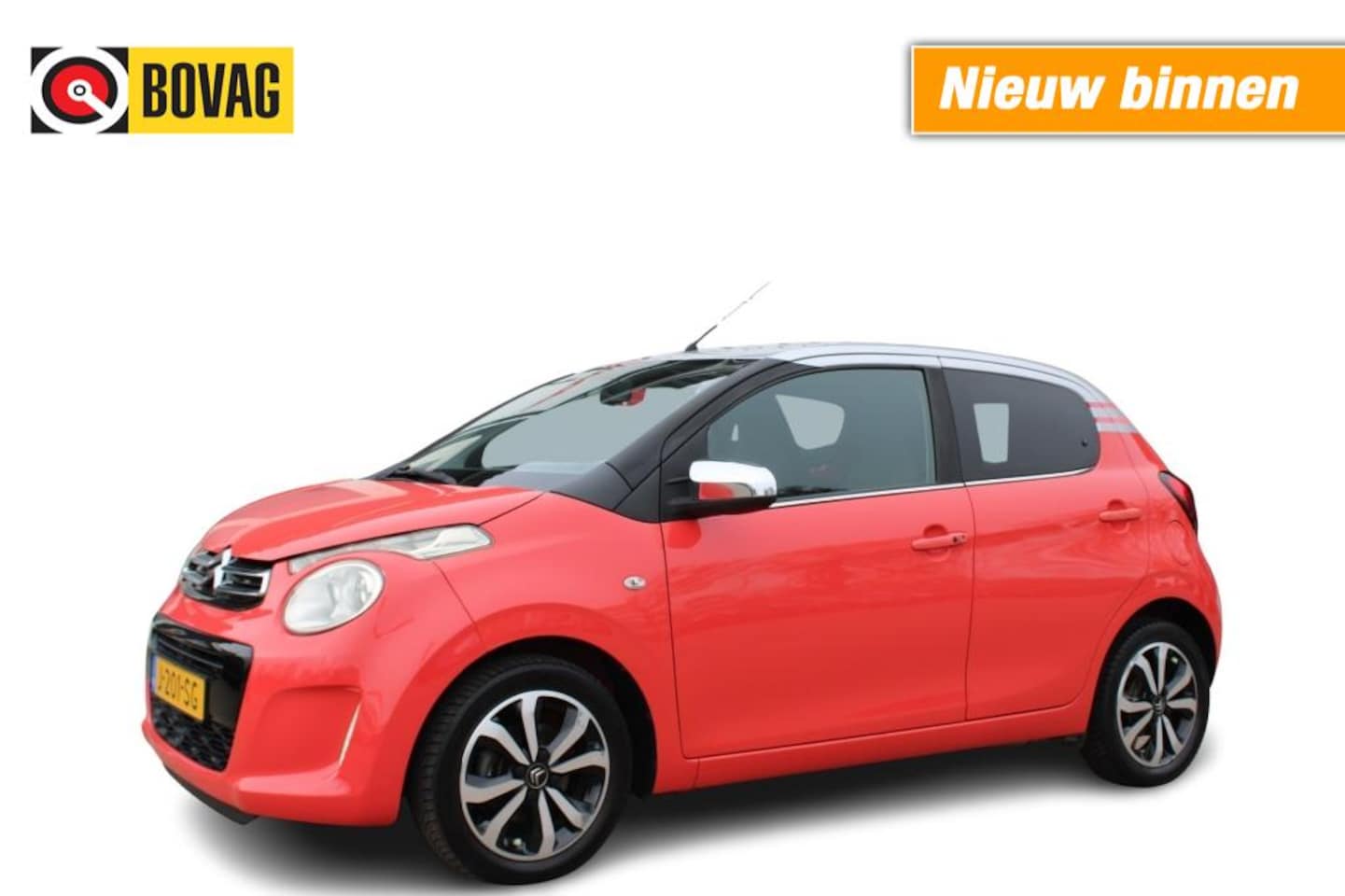 Citroën C1 - 1.2 PURETECH SHINE Nw.type Audio LM15 Camera Multi media super! - AutoWereld.nl