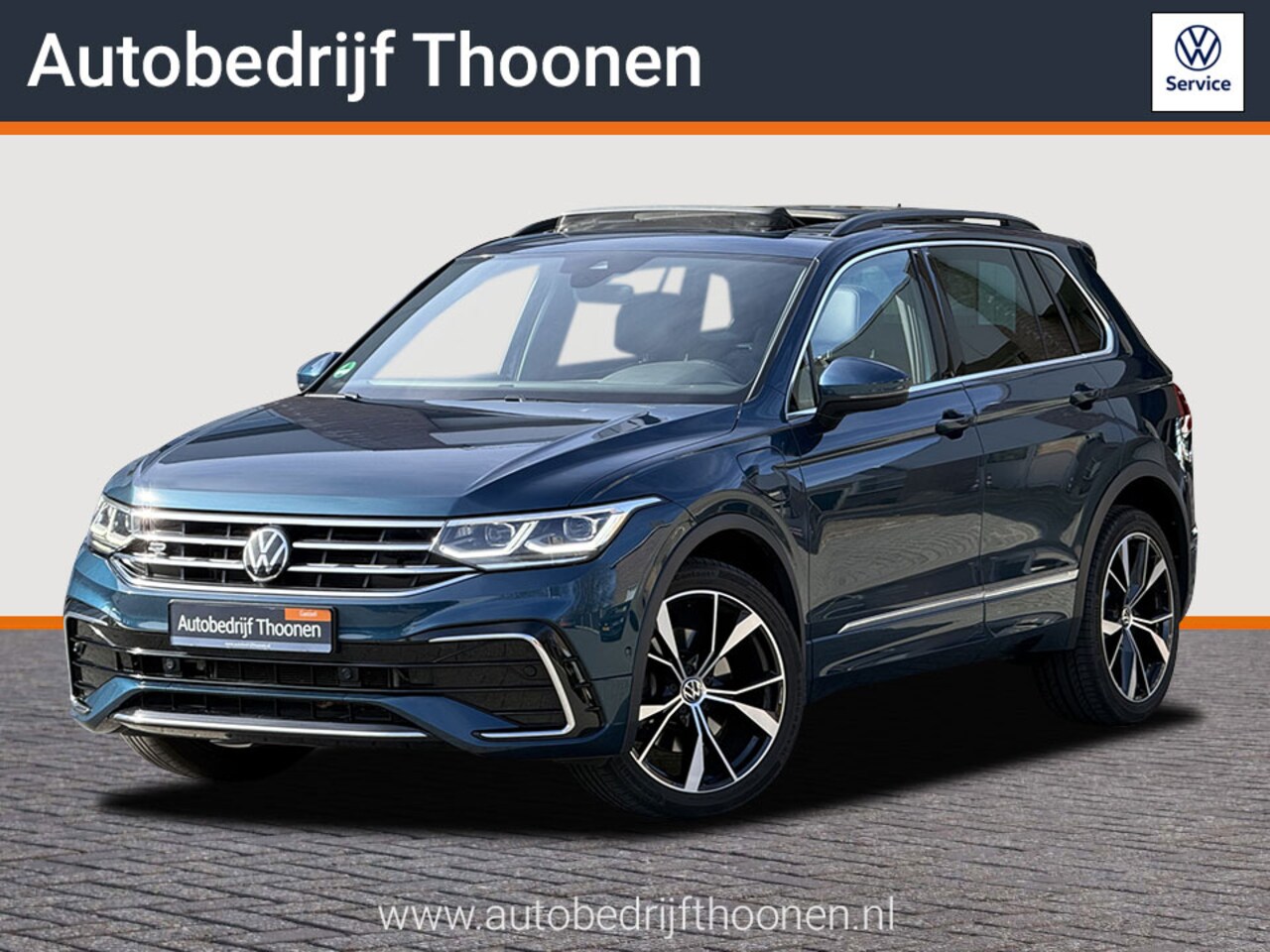 Volkswagen Tiguan - 1.4 TSI eHybrid R-Line Business+ | Trekhaak | Pano | Camera | Dodehoek - AutoWereld.nl