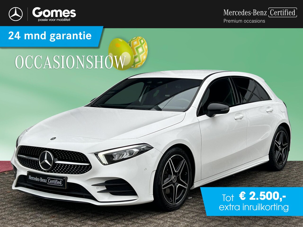 Mercedes-Benz A-klasse - 160 AMG | Night pakket | Sfeerverlichting - AutoWereld.nl