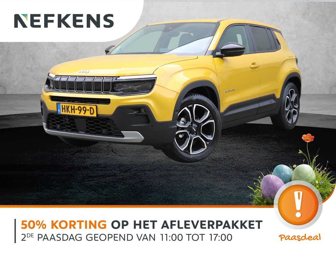 Jeep Avenger - 1.2 100pk Summit | Navigatie | Stoelverwarming | Keyless Entry | Premium Audio - AutoWereld.nl