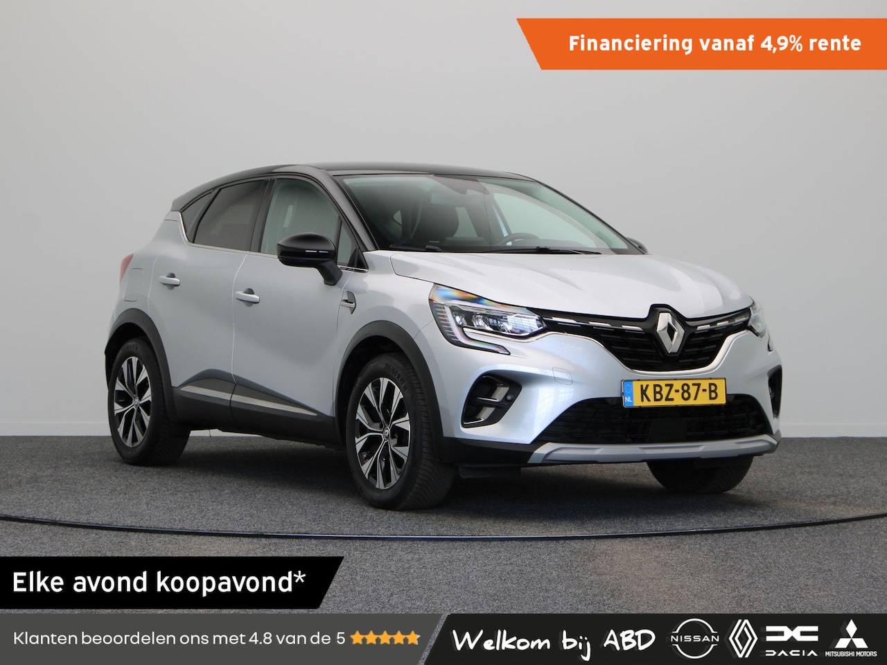 Renault Captur - 1.6 E-Tech Hybrid 145 Techno | Navigatie | Achteruitrijcamera | Parkeersensoren achter | C - AutoWereld.nl