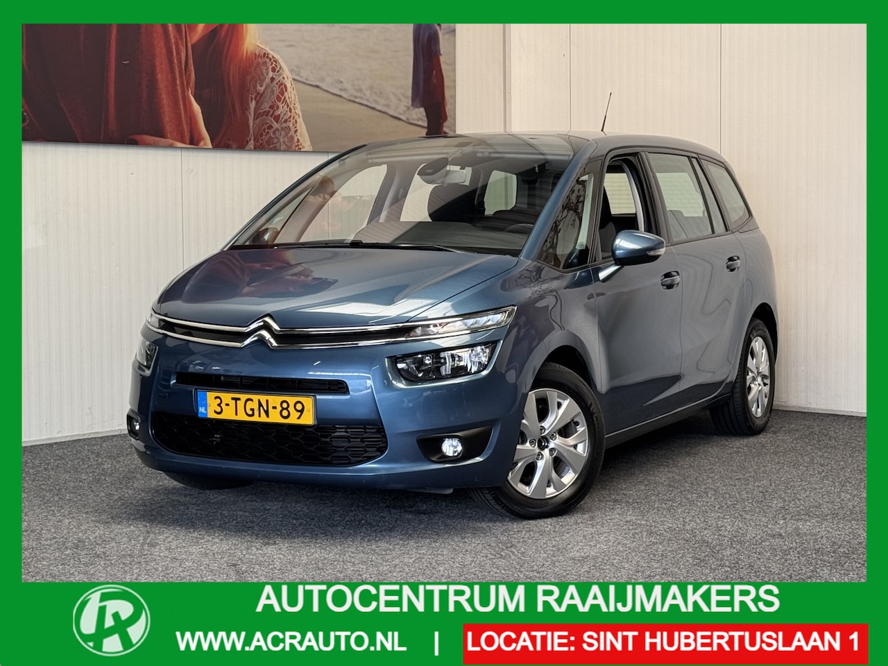 Citroën Grand C4 Picasso - 7 PERSOONS 1.6 THP TENDANCE 1STE EIGENAAR ! AIRCO CRUISE TREKHAAK KM COMPLETE ONDERHOUDSHI - AutoWereld.nl