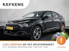 Citroën Ë-C4 - EV You 50 kWh 136pk | Accu SOH 99, 4% | Navigatie via Apple Carplay / Android Auto | Achte