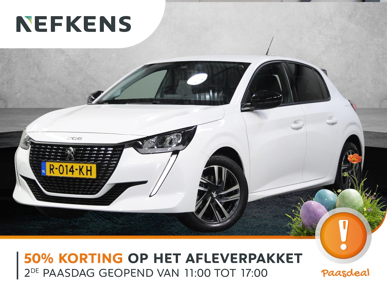 Peugeot 208 - 100PK Allure | 1ste eigenaar | LEER/Stof | Parkeersensoren | AppleCarPlay/Android | AUTOMA - AutoWereld.nl