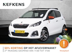 Peugeot 108 - 1.2 82PK TOP Roland Garros | Vouwdak/Cabrio | Climate Control | Camera | Bluetooth | LED |