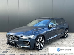Volvo V60 - T6 Plug-in hybrid AWD Ultimate Dark | Panoramadak | Head up Display | Trekhaak | 360 Camer