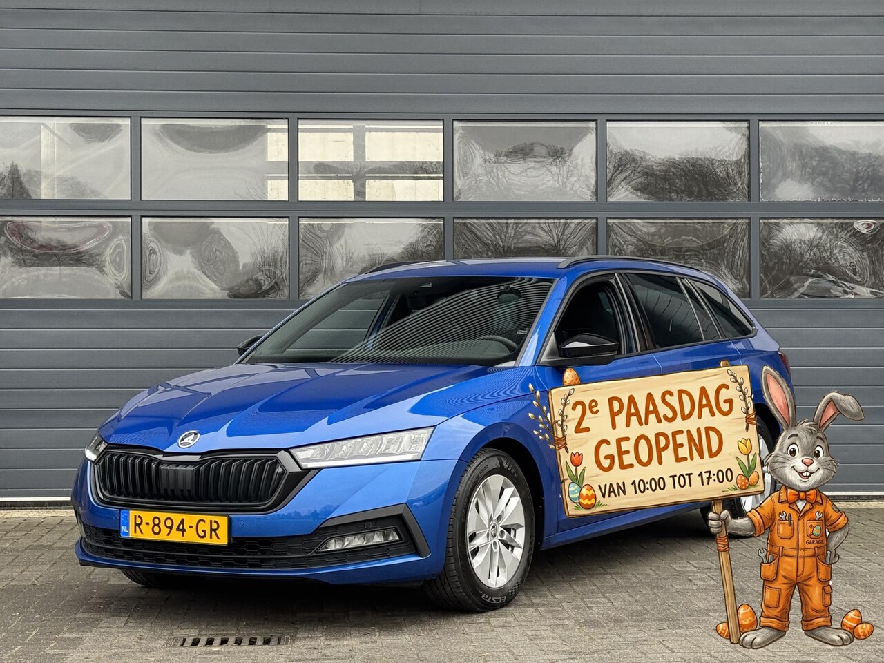 Skoda Octavia Combi - 1.0 TSI SPORT BUSINESS I TREKHAAK I APPLE CARPLAY I CLIMATE CONTROL I P-SENSOREN - AutoWereld.nl