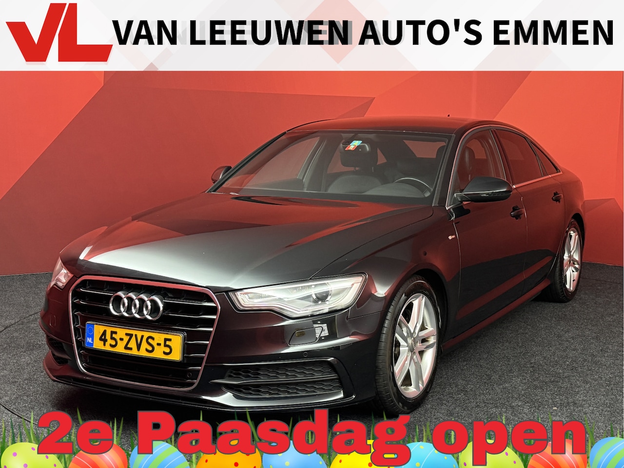 Audi A6 Limousine - 2.0 TFSI | 2x S line | Led | Media | Automaat | Navi | Trekhaak | - AutoWereld.nl