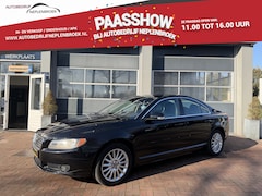 Volvo S80 - 3.2 Momentum Yongtimer Bj 2007 Leer, Navi, 17Inch, Cruise Dealer onderhouden