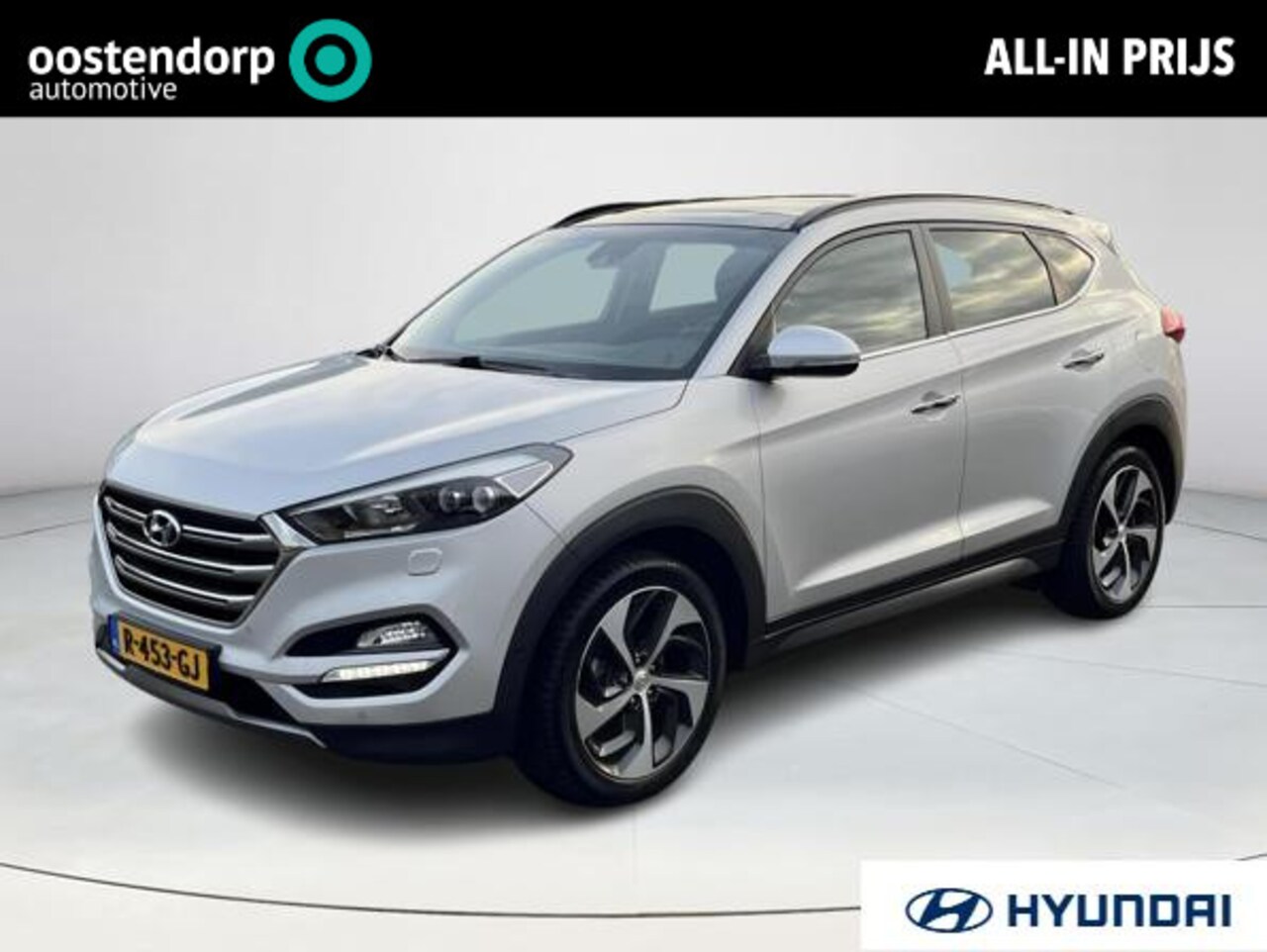 Hyundai Tucson - 1.6 T-GDi Premium 4WD | Officiële Hyundai dealer | Rijklaarprijs! Geen extra kosten | Elek - AutoWereld.nl