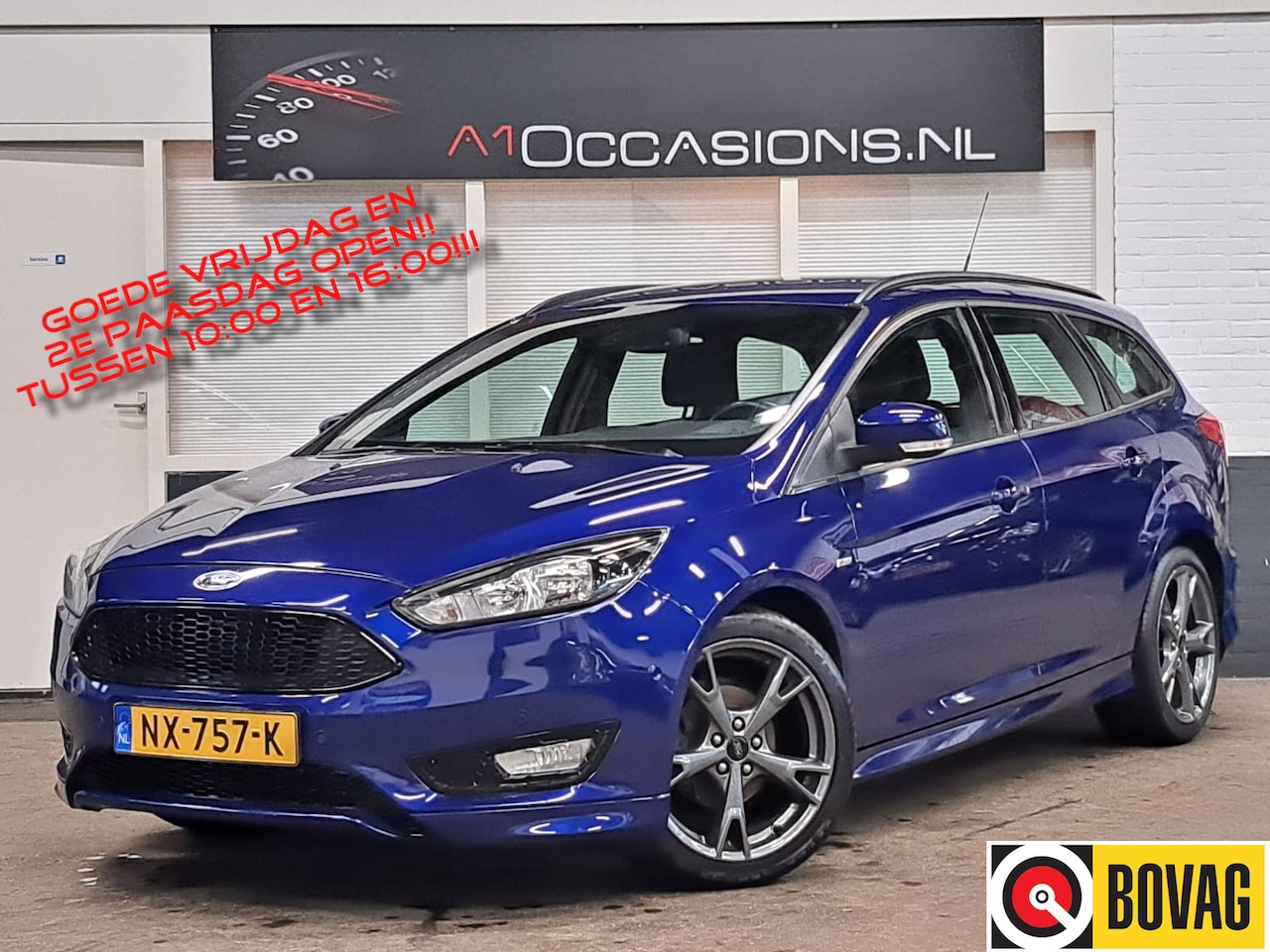 Ford Focus Wagon - 1.0 ST-Line + NAVI - AutoWereld.nl