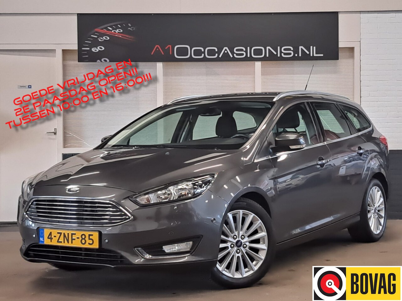 Ford Focus Wagon - 1.0 Titanium + NAVI - AutoWereld.nl