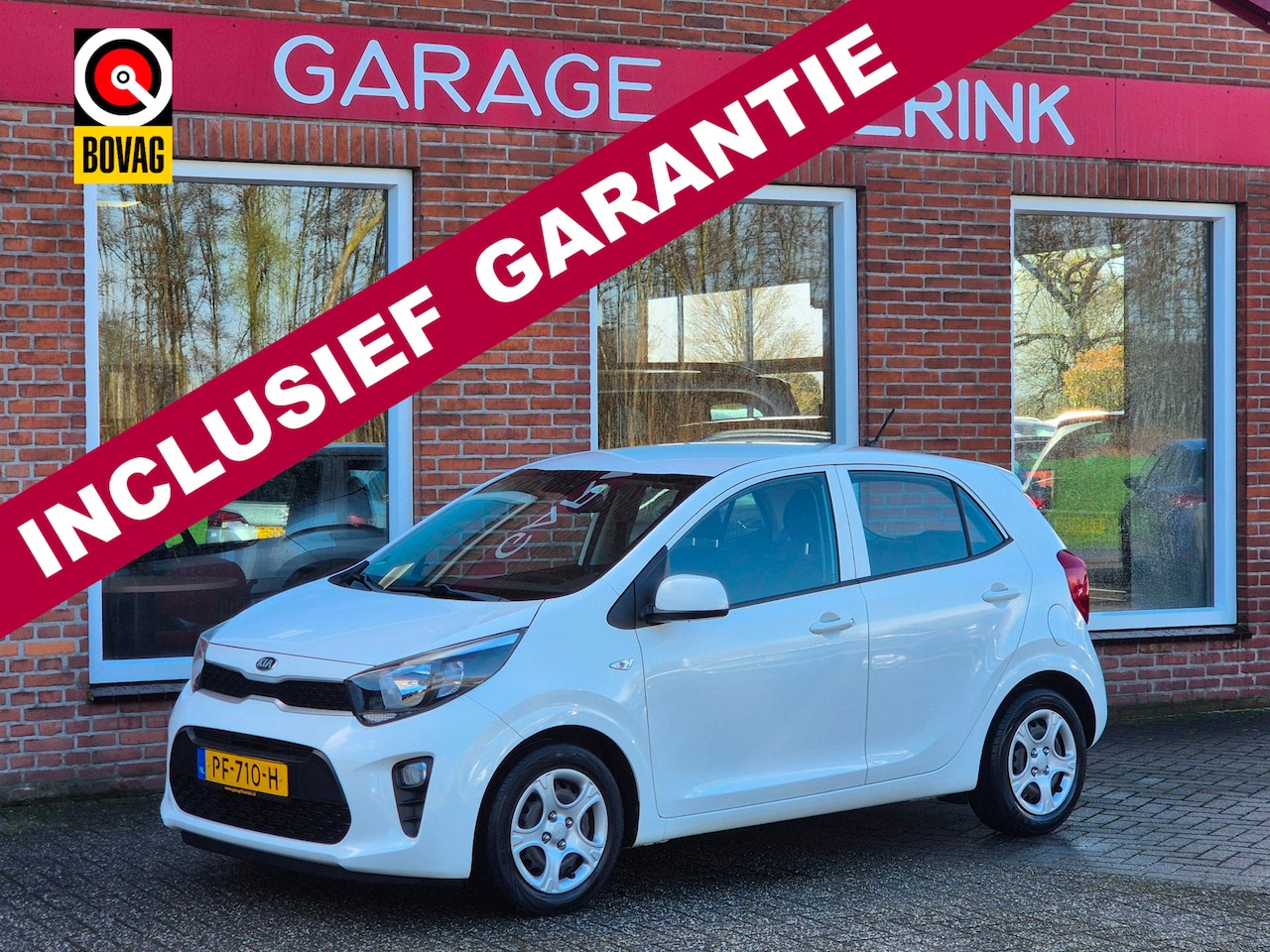 Kia Picanto - 1.0 CVVT EconomyPlusLine 67PK 5drs airco, elektr.ramen, centr.vergr, radio/usb - AutoWereld.nl