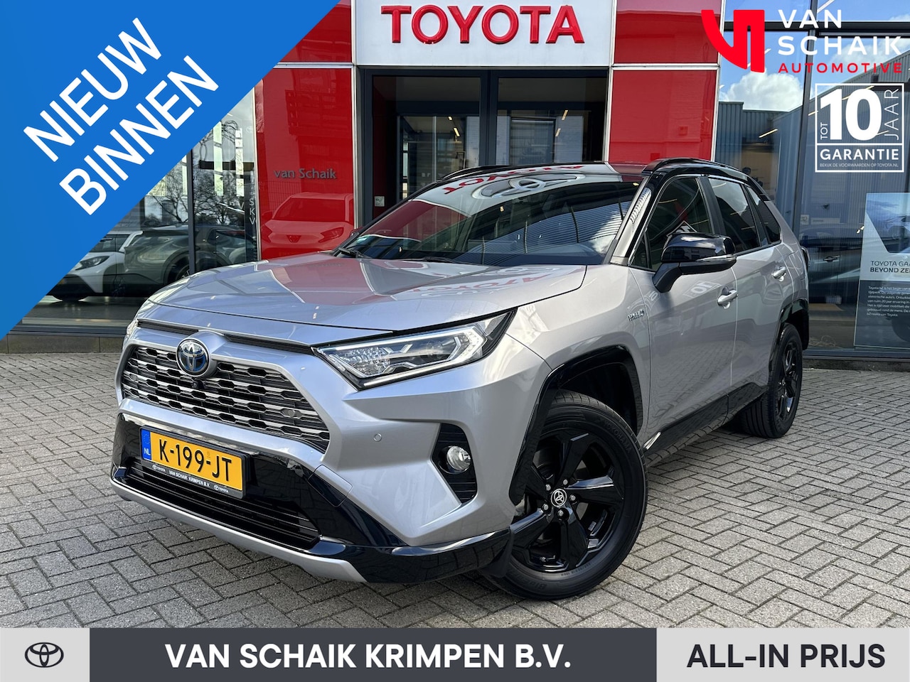 Toyota RAV4 - 2.5 Hybrid Bi-Tone Innovation|Navi|Elekt. Achterklep|JBL|360*|Dealer onderhouden - AutoWereld.nl