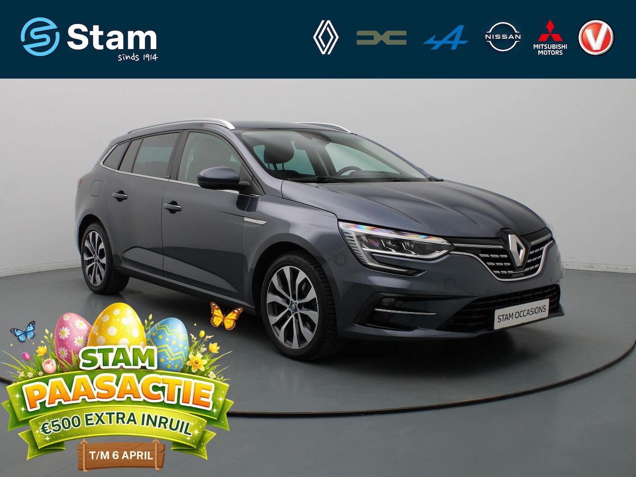 Renault Mégane E-Tech - Estate 160pk Plug-In Hybrid Intens Automaat Cruise | Climate | Navi | Parkeersens. v+a - AutoWereld.nl