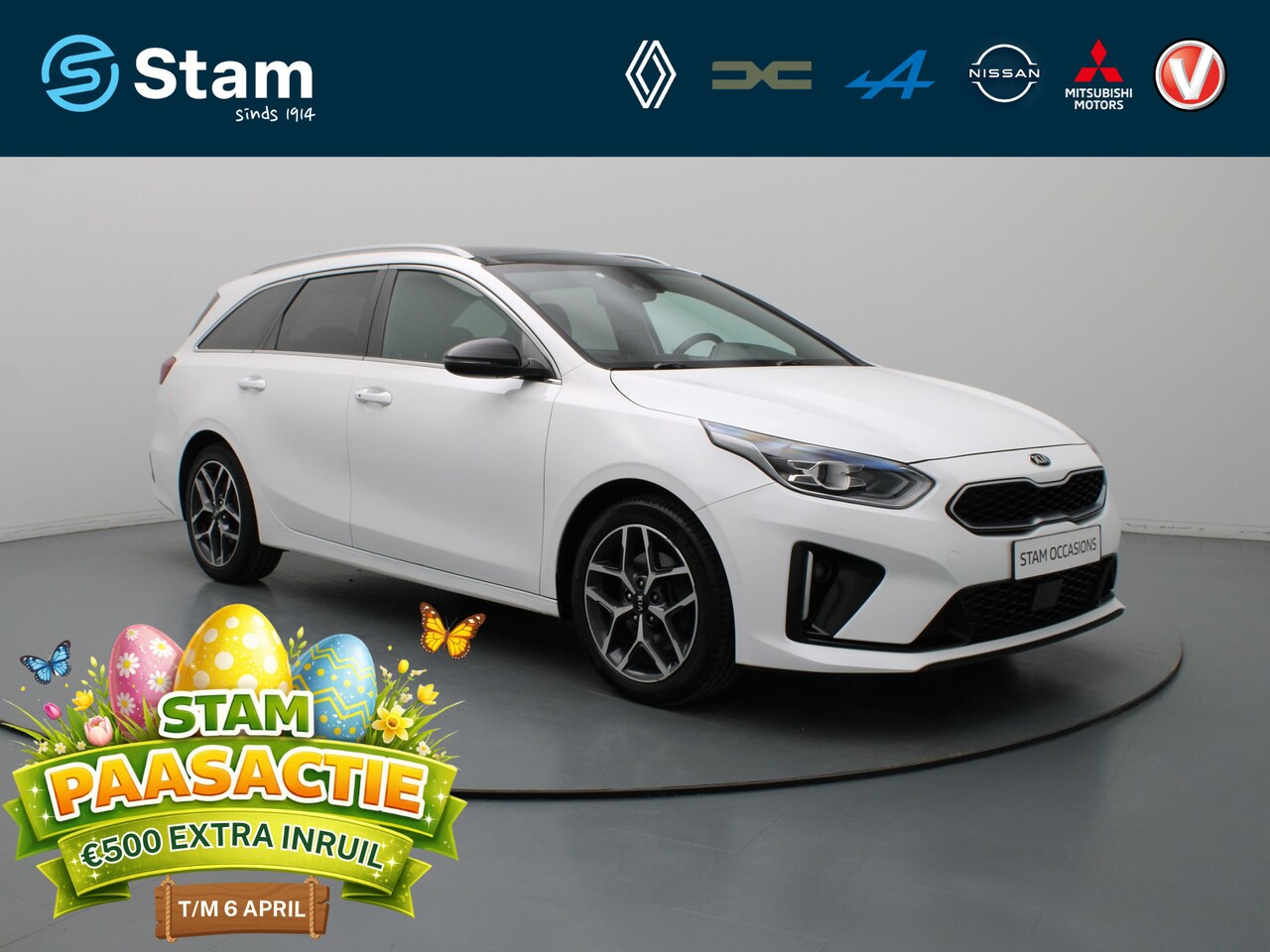 Kia Cee'd Sportswagon - Ceed T-GDi GT-Line 120pk Camera | Cruise | Parkeersens. achter | Stoel-/stuurverw. | Panor - AutoWereld.nl