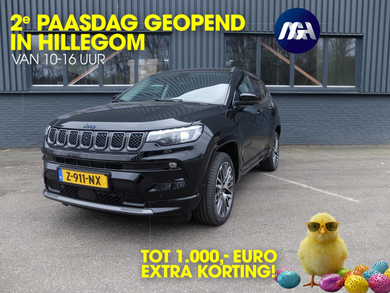 Jeep Compass - 4xe 240 Plug-in Hybrid Electric S | Camera | Leer | Carplay | adaptive cruisecontrol | - AutoWereld.nl