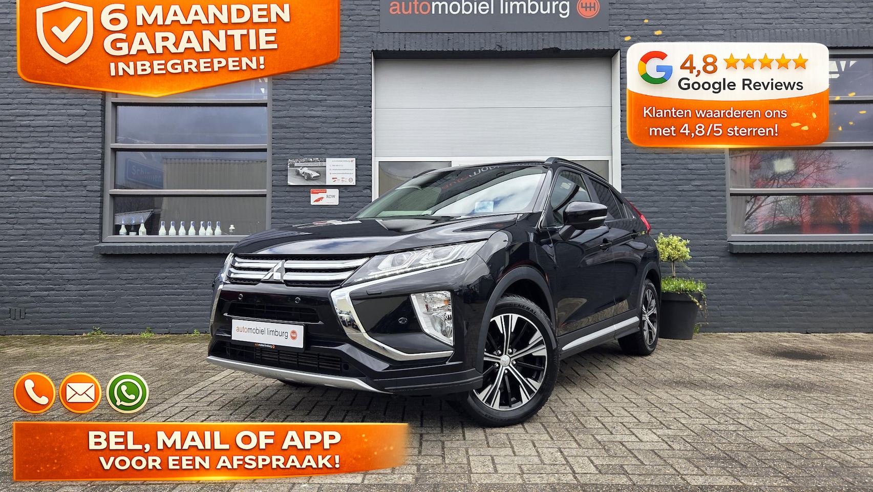 Mitsubishi Eclipse Cross - 1.5 DI-T Intro Edition | AUTOMAAT | LED | FASHION PACK | DEALER ONDERHOUDEN - AutoWereld.nl
