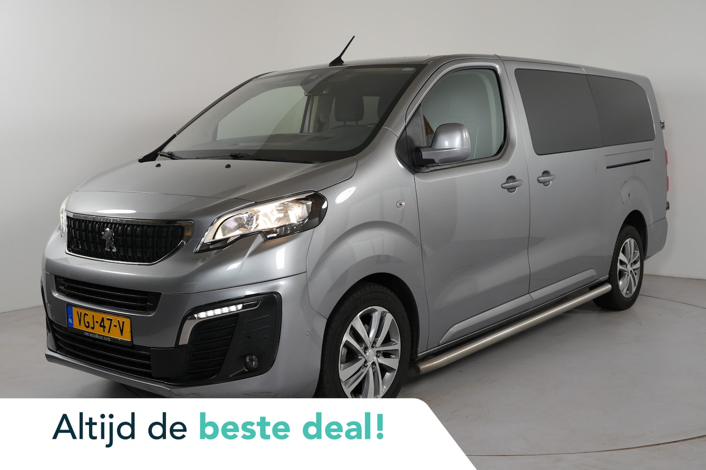 Peugeot Expert - 2.0 BlueHDI 120 Long Asphalt DC | HUD | Dodehoek | Camera | Navi | Cruise Adaptief | - AutoWereld.nl