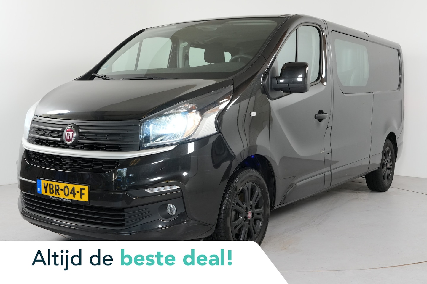 Fiat Talento - 1.6 MJ EcoJet L2H1 DC Basis | Dubbel cabine | Trekhaak | Navi | Cruise | - AutoWereld.nl