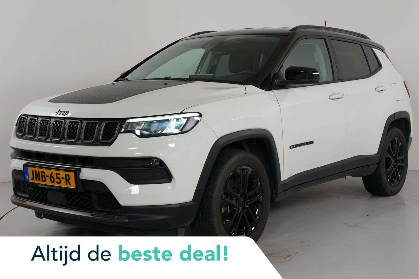 Jeep Compass - 4xe 240 pk PHEV Upland | Adap. Cruise | Stl. verw. | Camera | Carplay | Lane assist | El. - AutoWereld.nl