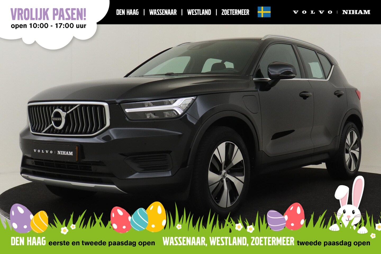 Volvo XC40 - T4 RECHARGE INSCRIPTION EXPRESSION -CRUISE|STANDKACHEL|CARPLAY|TREKHAAK|18" - AutoWereld.nl