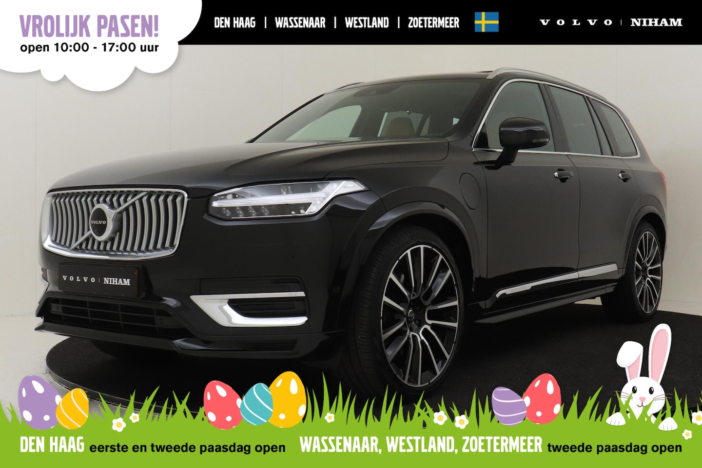 Volvo XC90 - T8 RECHARGE AWD INSCRIPTION -PANO.DAK|GEVENT.LEDER+MASSAGE|LUCHTVERING|POWER-SEATS|360°CAM - AutoWereld.nl