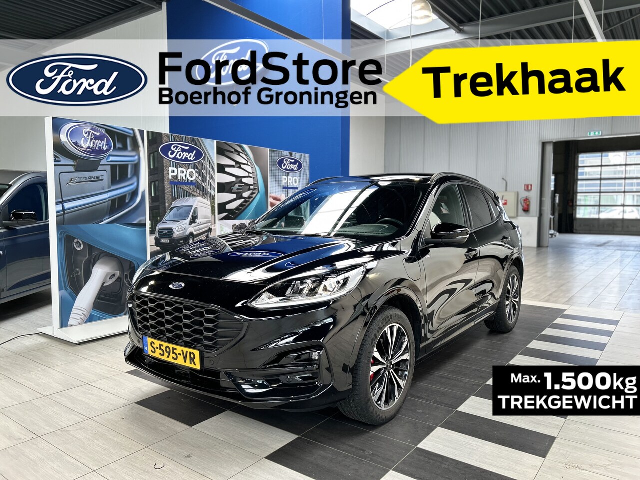 Ford Kuga - 2.5 PHEV 225 pk ST-Line | Trekhaak | Winter Pack | Navi | Clima | Cruise | 19" | 1e eig. | - AutoWereld.nl