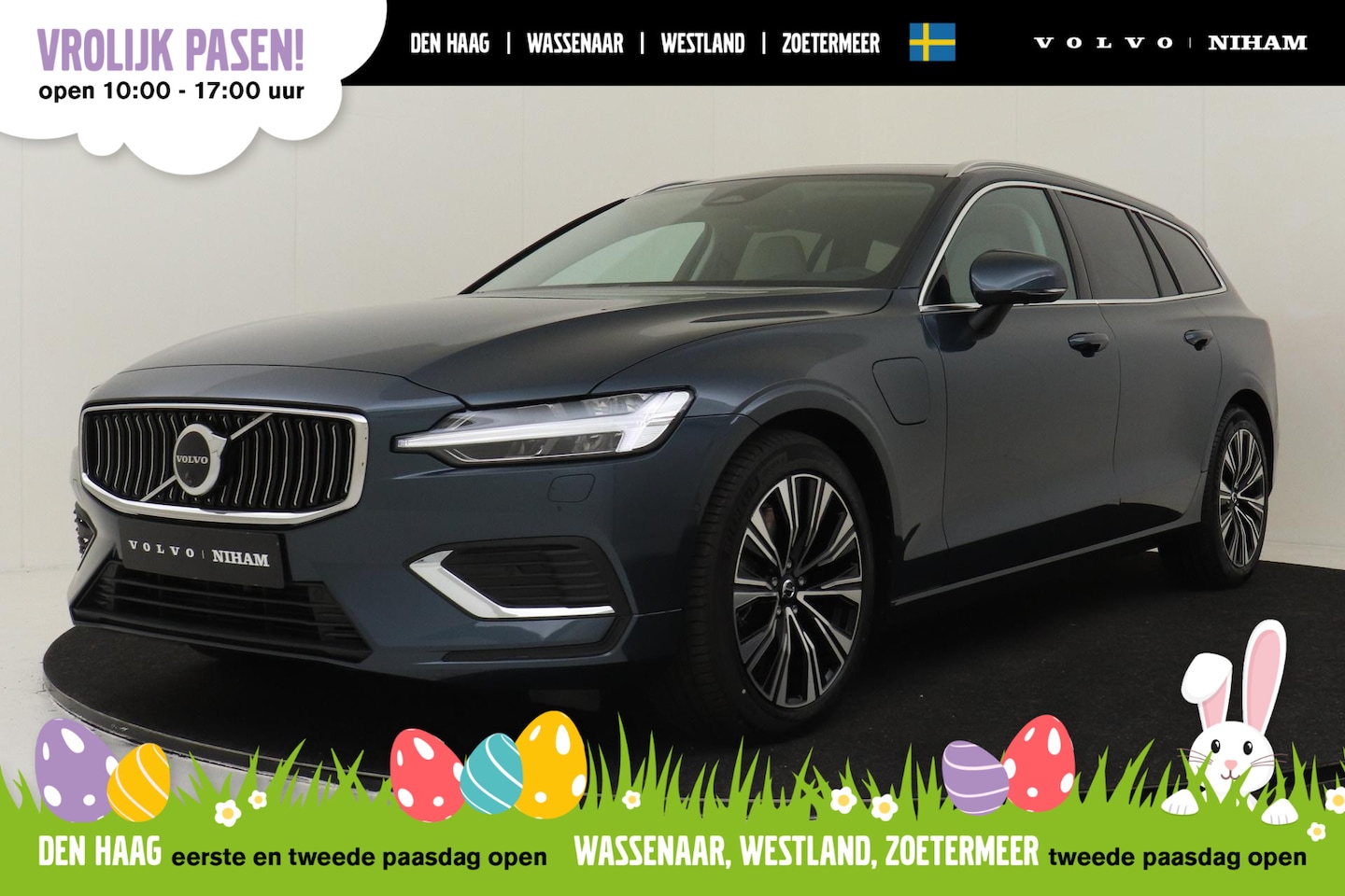 Volvo V60 - T6 PLUG-IN HYBRID AWD ULTRA BRIGHT -PANO.DAK|HARMAN/KARDON|360°CAM|HEAD-UP DISP.|PRIVACY.G - AutoWereld.nl