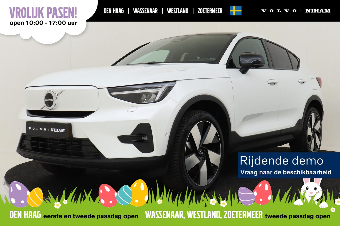 Volvo EC40 - SINGLE MOTOR EXTENDED RANGE ULTRA 82 kWh -PANO.DAK|360°CAM|20"|WARMTEPOMP|HARMAN/KARDON - AutoWereld.nl