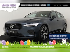 Volvo V60 - T6 PLUG-IN HYBRID AWD PLUS DARK -GEVENT.LEDER|360°CAM|ADAP.CRUISE|KEYLESS|VERW.VOORRUIT|19